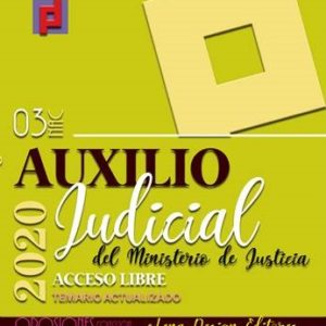 Temario Auxilio Judicial del Ministerio de Justicia