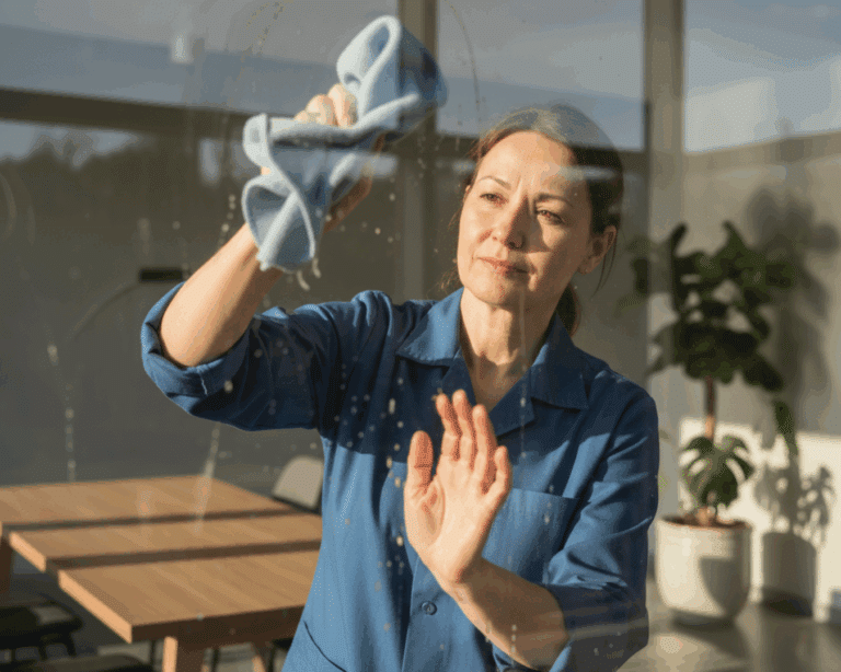 Limpieza de superficies y mobiliario en edificios y locales