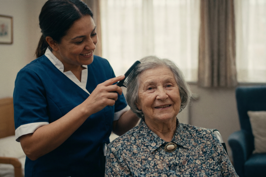 Higiene y atención sanitaria domiciliaria